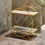 AureliaTower Luksusowy 2-Poziomowy Organizer Kosmetyczny