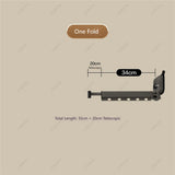 AquaExpand Rozsuwany Kijek Prysznicowy z Przyssawką