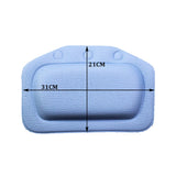 SpaRelax Miękka Poduszka do Kąpieli – Wygodna Poduszka pod Szyję z Przyssawką