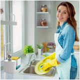 SoapStation 5w1 Organizator – Wielofunkcyjny Dozownik do Mydła z Uchwytem na Gąbkę & Ręcznik