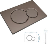 Przycisk spłukujący do toalety | Elegancki Design | Wysokiej Jakości Tworzywo Sztuczne i Metal