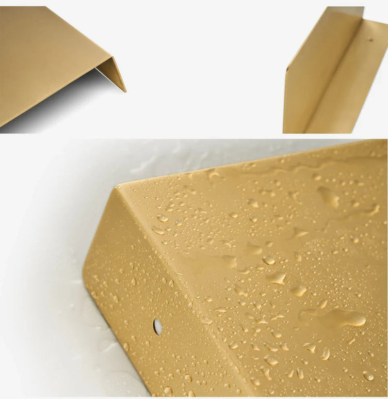 Nurlin Luxe Mosiężny Stojący Wieszak na Ubrania