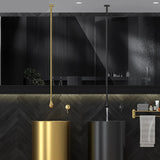 Luksusowa mosiężna bateria sufitowa