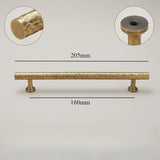 Vintage Mosiężne Uchwyty do Szafek i Szuflad