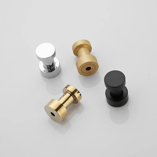 HookLine Nowoczesne Chromowane Haki Ścienne