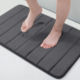 SoftStep Mata Piankowa z Pamięcią Kształtu – Antypoślizgowa, Szybkoschnąca i Nadająca się do Prania – Do Łazienki lub Toalety