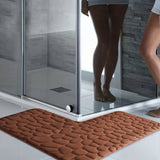 LushStep L-kształtna Mata Łazienkowa – Gruba, Antypoślizgowa i Supermiękką Mata – Do Prysznica, Łazienki i Wejścia