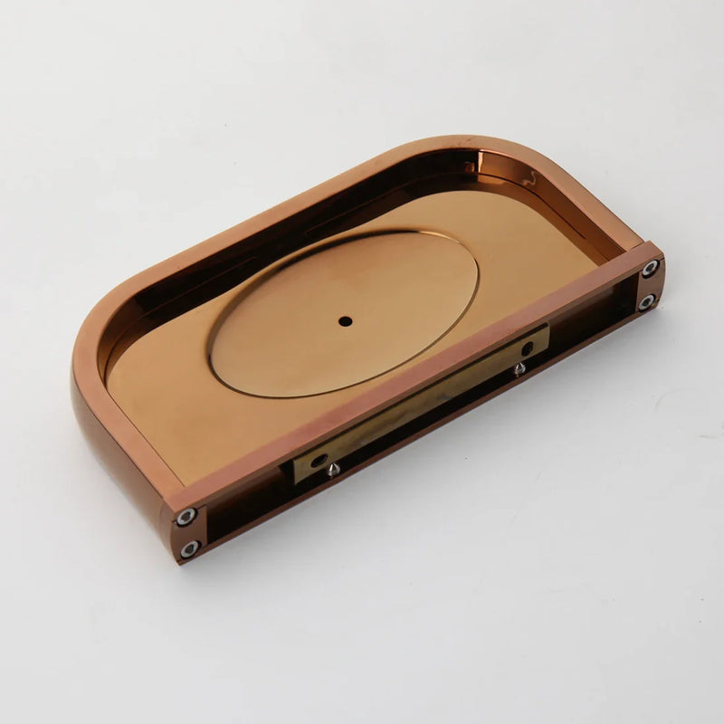 Monite Luxe Różowo-Złoty Zestaw Akcesoriów Łazienkowych