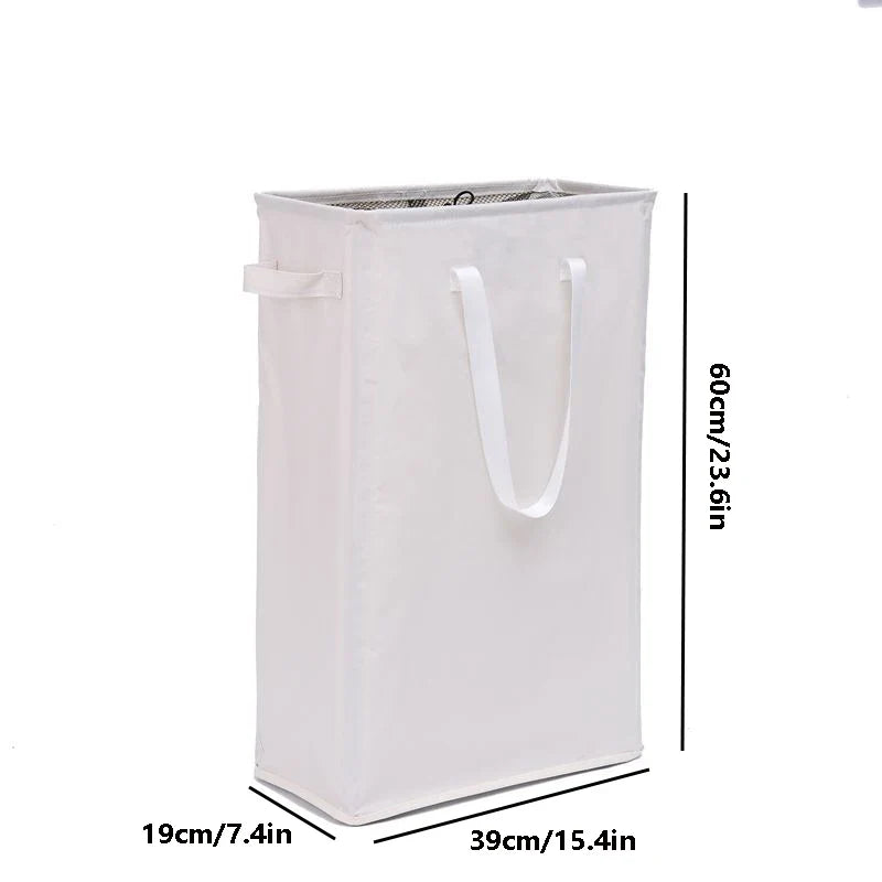 FlexiWash Składane Kosz na Bieliznę z Rączkami