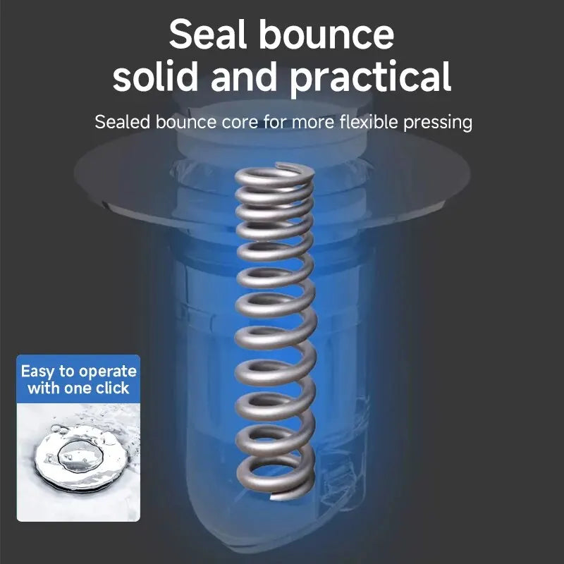 CleanSeal Uniwersalny Zatyczka do Zlewu Pop-Up