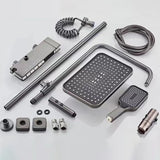 AquaLumen Luxe LED Panel Prysznicowy z Cyfrowym Wyświetlaczem