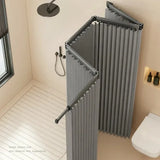 InvisibleFold Składany Zasłona Prysznicowa