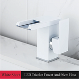 Zlewozmywakowy kran z wylewką wysoką – 2-otworowy | Jednouchwytowy | Ceramiczny zawór | W zestawie węże i panel dekoracyjny