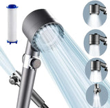 Filtr do pielęgnacji skóry Słuchawka prysznicowa – 3 Tryby | Oszczędzający wodę i Pielęgnujący