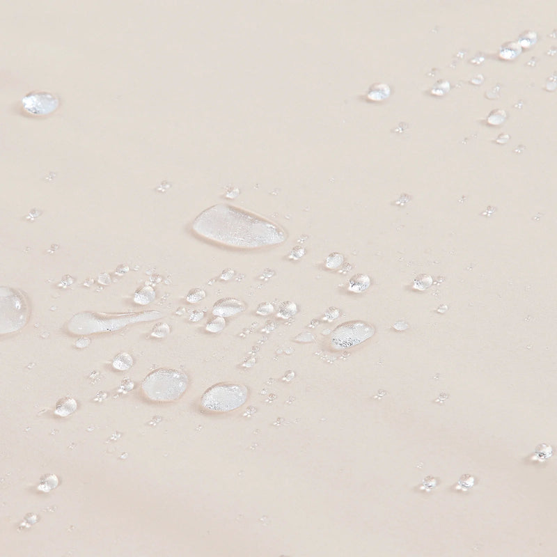 BohoChic Zasłona prysznicowa – Beż/Stare Kość Słoniowa