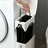 SlimPure 3-in-1 Ultradługi Kosz Łazienkowy