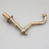 AquaVintage 3-Strumieniowa Kran Łazienkowy do Zlewu – Klasyczny Luksus w Stylu Antyczna Miedź