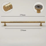 Vintage Mosiężne Uchwyty do Szafek i Szuflad