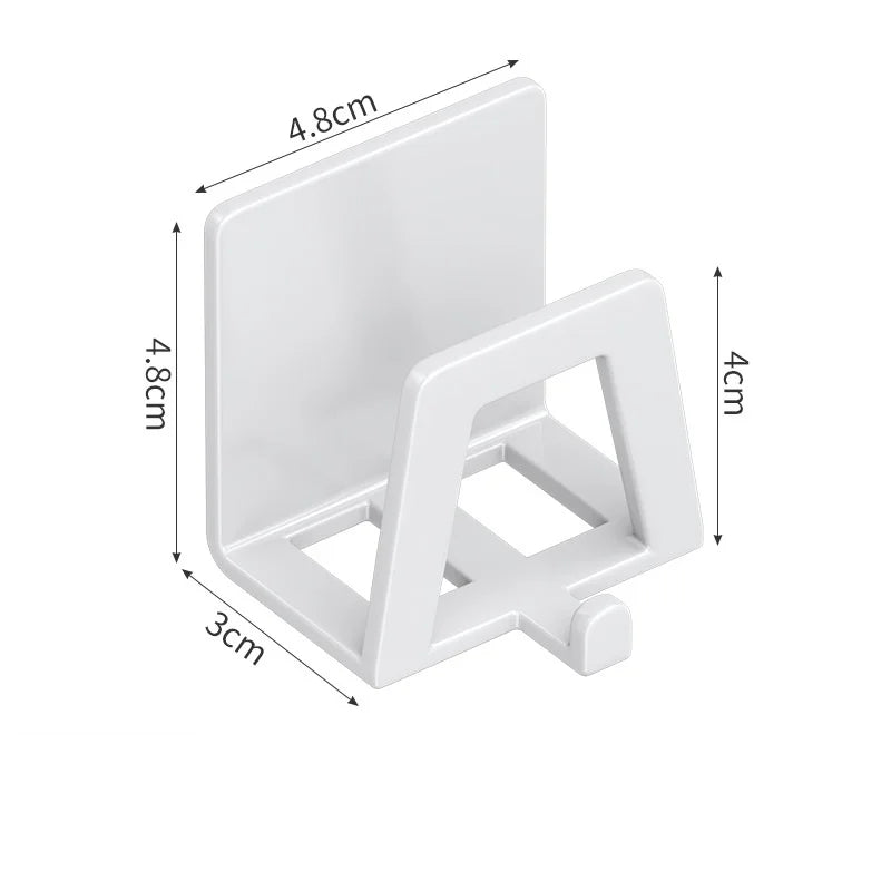 GripSteel – Nierdzewny Uchwyt na Telefon & Samoprzylepny Organizer