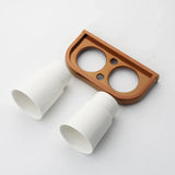 Monite Luxe Różowo-Złoty Zestaw Akcesoriów Łazienkowych