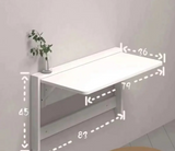 FlexiFold 424 Ultrapłaski Składany Stolik Ścienny