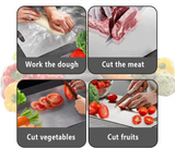 SteelSlice – Dwustronna Deska do Krojenia z Tytanem ze Stali Nierdzewnej 316