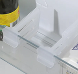 FlexiCool – 4-częściowy zestaw organizerów do lodówki z podziałem teleskopowym