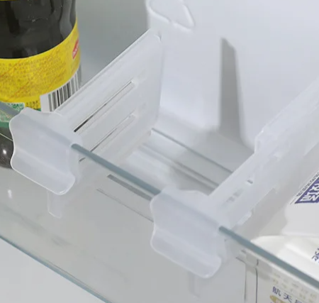 FlexiCool – 4-częściowy zestaw organizerów do lodówki z podziałem teleskopowym