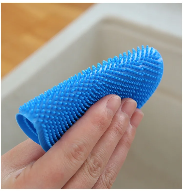 CleanFlex – Silikonowa Szczotka do Mycia Naczyń i Wielofunkcyjna Gąbka Kuchenna