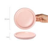 SweetMacaron Ceramika Talerz Śniadaniowy & Deserowy