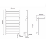 LuxeHeat WiFi Elektryczna Suszarka do Ręczników
