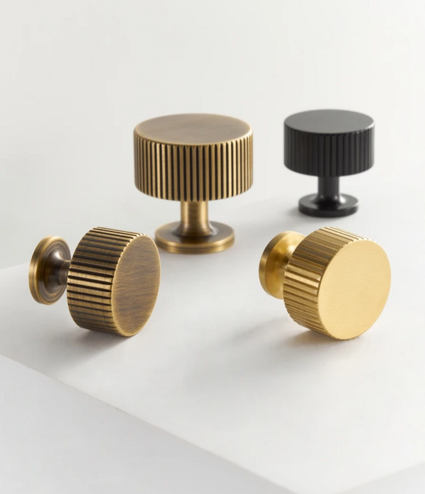 Nurlin Masywne Mosiężne Gałki Meblowe