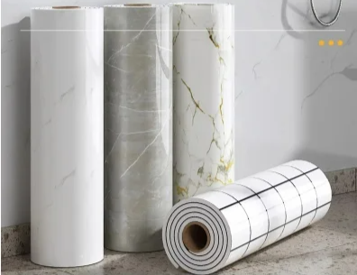 MarbleDream – Luksusowe Samoprzylepne Oboje Marmurowe z Warstwą Pianki