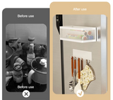 MagnoRack – Magnetyczna Boczna Półka na Lodówkę z Dodatkową Przestrzenią Magazynową