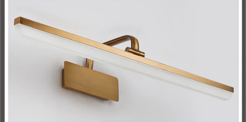 LumiBronze LED Lustro Ścienna Lampa