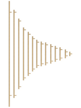 Nurlin Uchwyt Mebelowy T-Bar z Mosiądzu