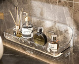 ClearGrip Akrylowa Półka Łazienkowa Bez Wiercenia