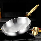 ChefSteel – Profesjonalna Stalowa Patelnia Nierdzewna do Gazu i Indukcji