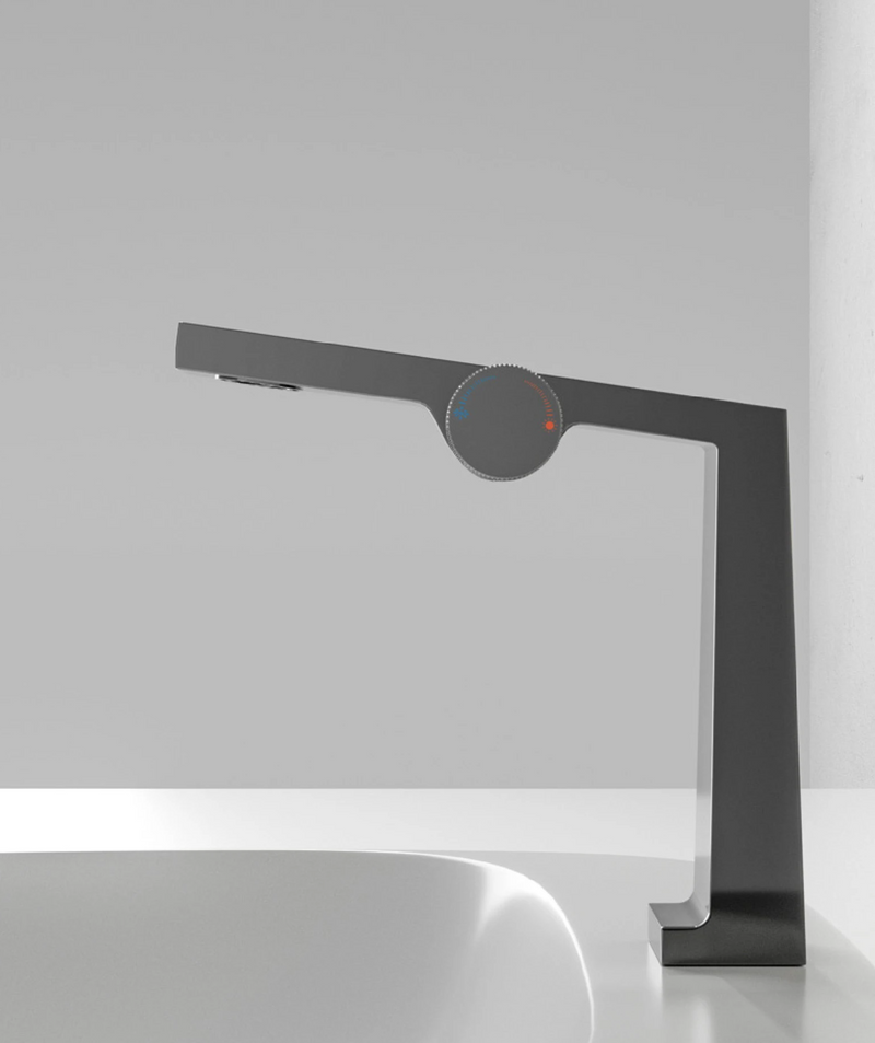 AurumFlow Luxe Różowy Złoty Kran Łazienkowy