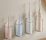 FlexMount Elektryczny Uchwyt na Szczoteczkę do Zębów – Oszczędzający Miejsce & Bez Wiercenia