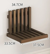 Ultrawąska Składana Ławka Wejściowa – Montowana na Ścianie Bez Wiercenia