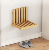 Ultrawąska Składana Ławka Wejściowa – Montowana na Ścianie Bez Wiercenia