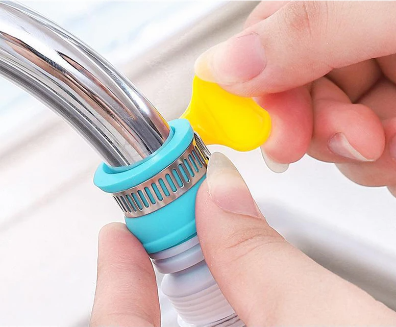 EcoStream 360 – Uniwersalna Oszczędzająca Wodę Nakładka na Kran z Obrótową Dyszą