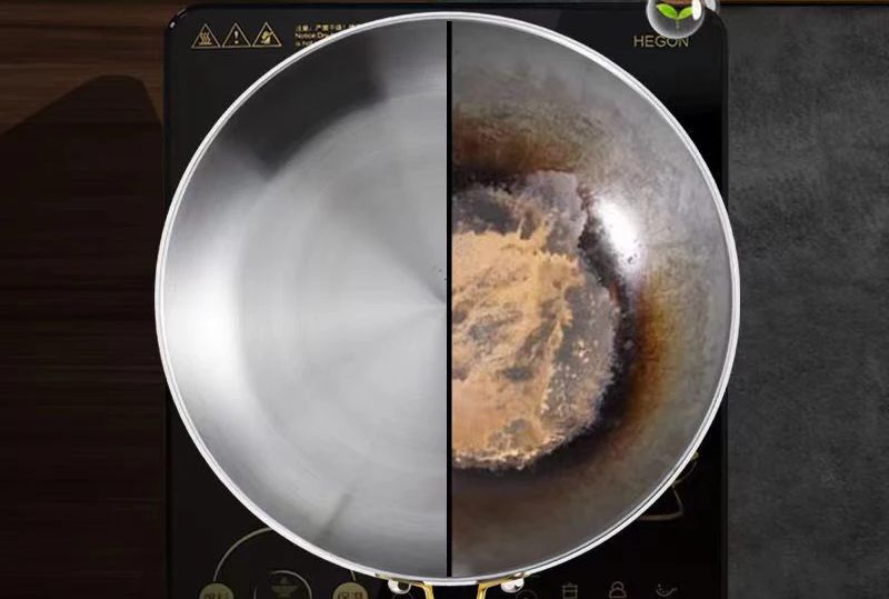 ChefSteel – Profesjonalna Stalowa Patelnia Nierdzewna do Gazu i Indukcji