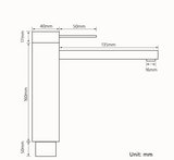 GoldKnurl One – Luksusowa Szlifowana na Szczotkę Złota Bateria Umywalkowa z 360° Obrotem