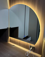 AURORA Duże LED Lustro Łazienkowe