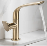 AquaLux Zlewozmywakowa Bateria – Obrotowy Luksusowy Zimno-Ciepły Kran z Obudową z Mosiądzu