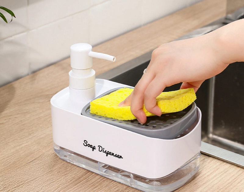 DualPress Pojemnik na Płyn do Mycia Naczyń