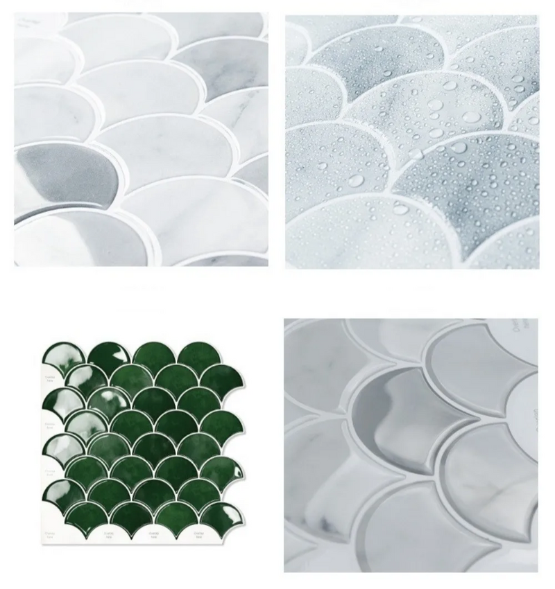 TileXpert Samoprzylepne Naklejki Ścienne 3D