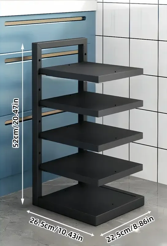 FlexiRack Pro – Regulowany Organizer do Garnków ze Stali Nierdzewnej